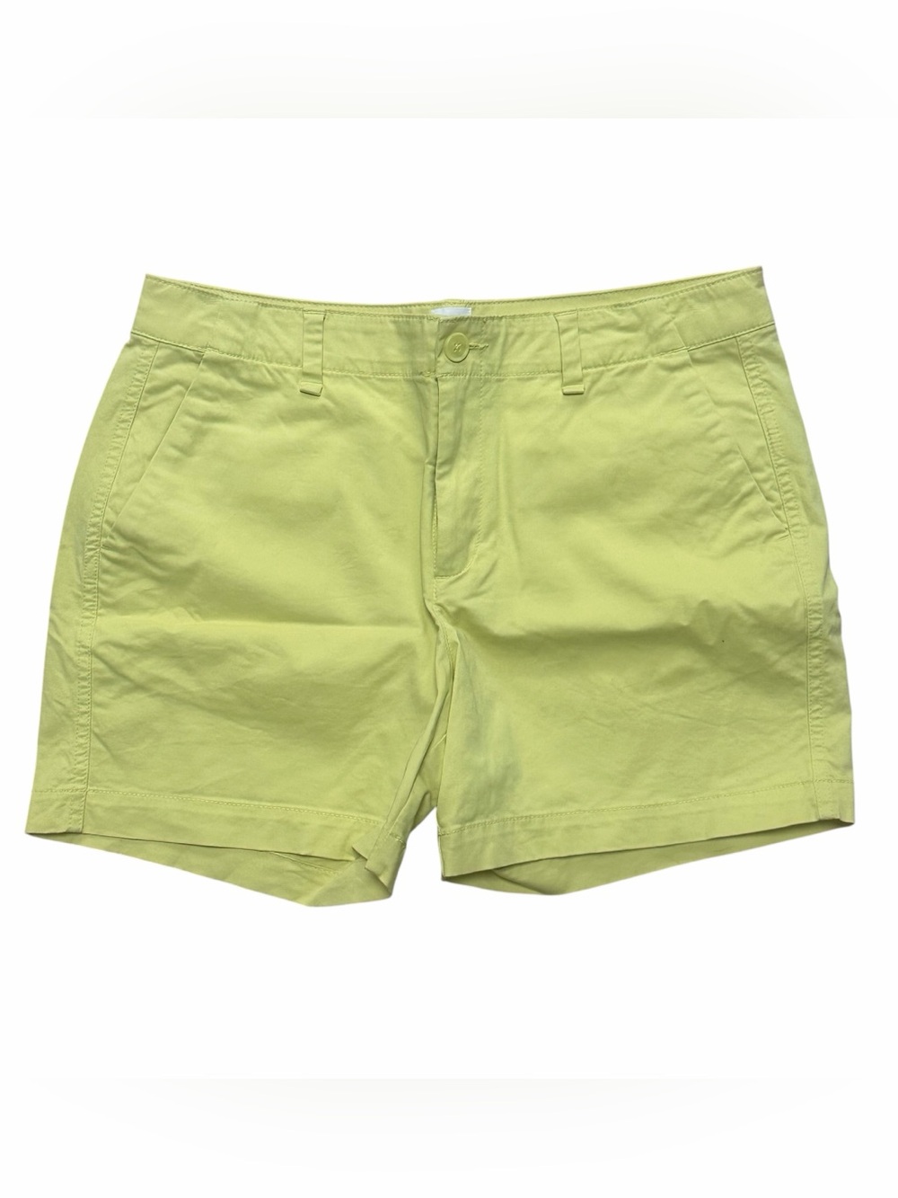 GAP Women's Light Yellow/Green City Short Shorts